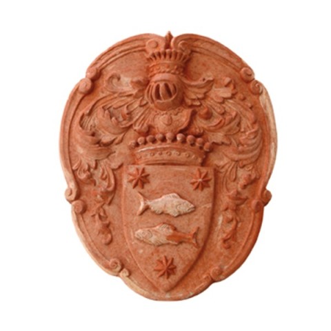 Terracotta Fish Crest